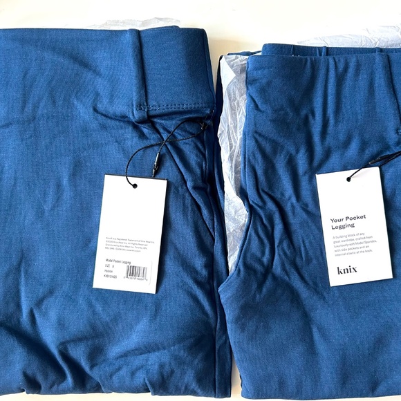 Set of 2- Brand New Knix Modal Pocket Leggings – Small – $55 for lot - Picture 1 of 8